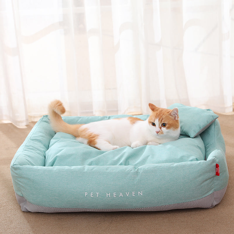 The Ultimate Comfort for Your Small Pet – Pet Nest Mat Semi-Enclosed Cozy Bed